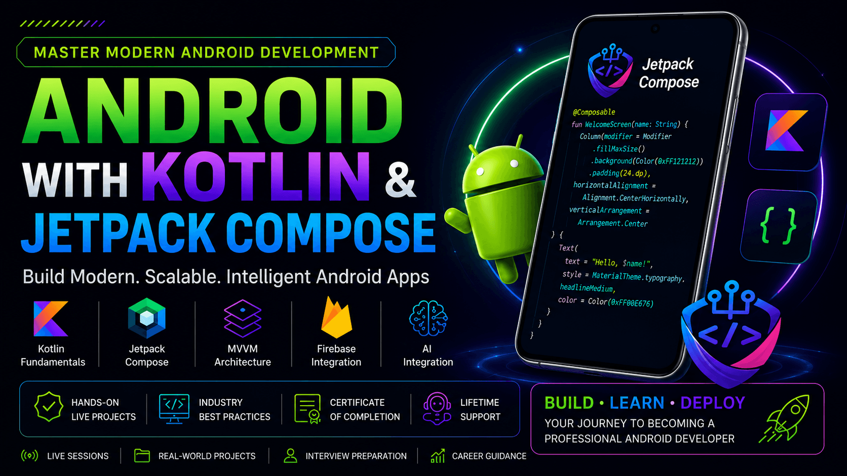 Android With Kotlin & Jetpack